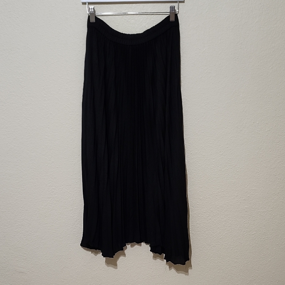 Ramy Brook Black Maxi A-Line Skirt - Picture 8 of 13